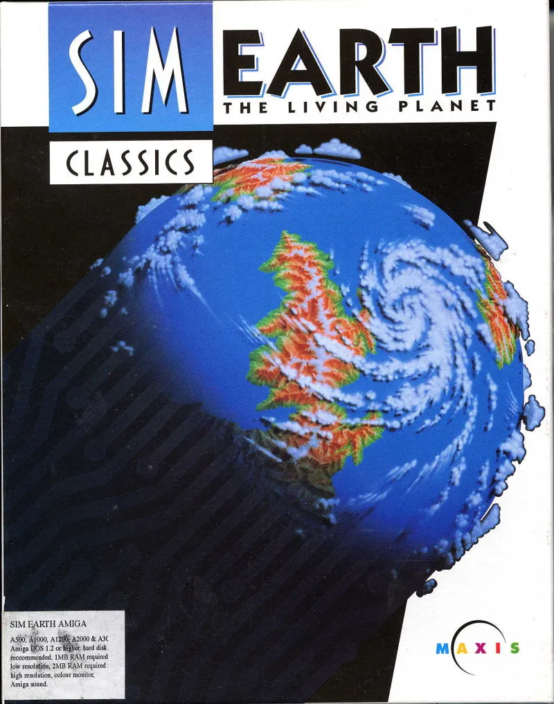 Sim Earth box art