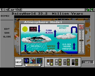Backdrop artwork for Sim Earth