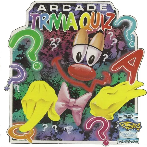 Arcade Trivia Quiz cover art for Commodore Amiga