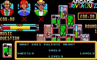 Backdrop artwork for Arcade Trivia Quiz