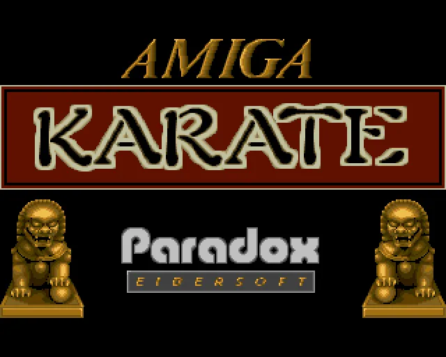 Amiga Karate screenshot