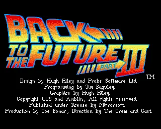Back to the Future Part III screenshot