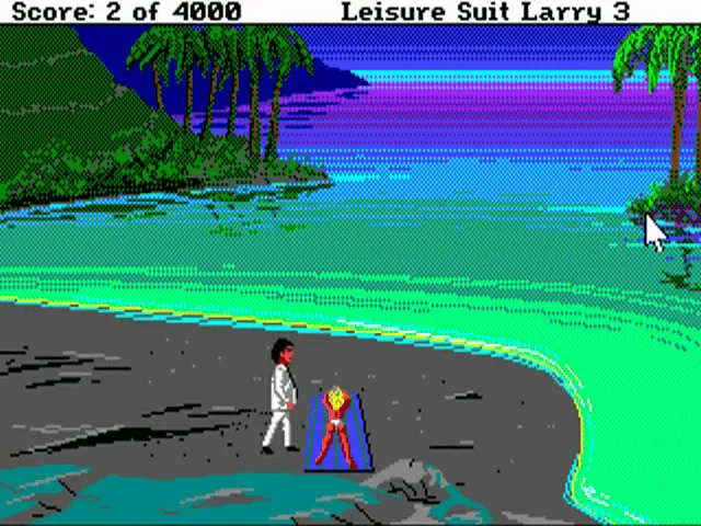 Leisure Suit Larry III: Passionate Patti in Pursuit of the Pulsating Pectorals screenshot