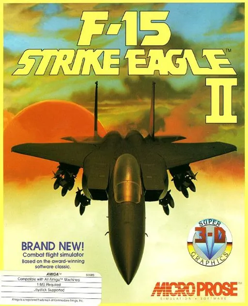 F-15 Strike Eagle II box art