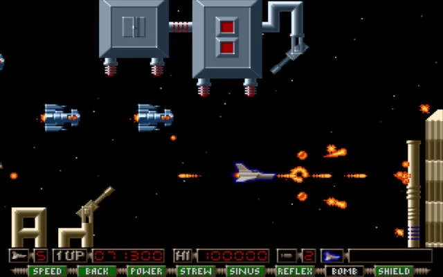 Backdrop artwork for Space Assault