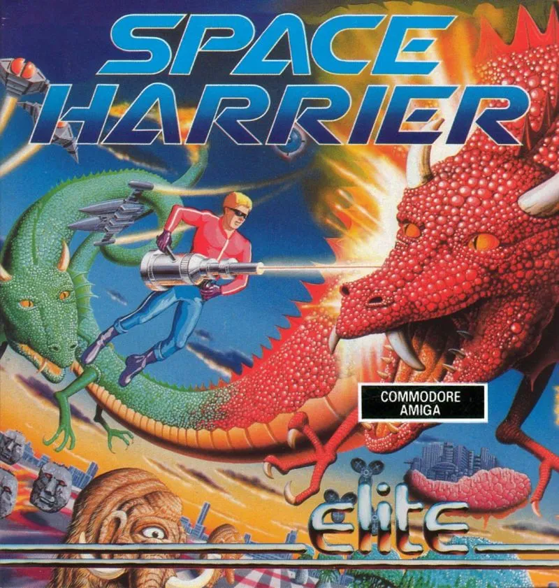 Space Harrier box art