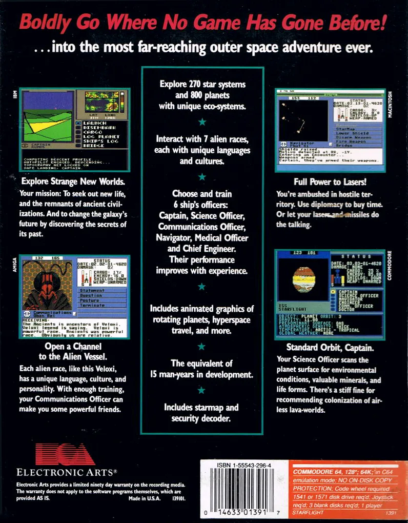 Starflight box back