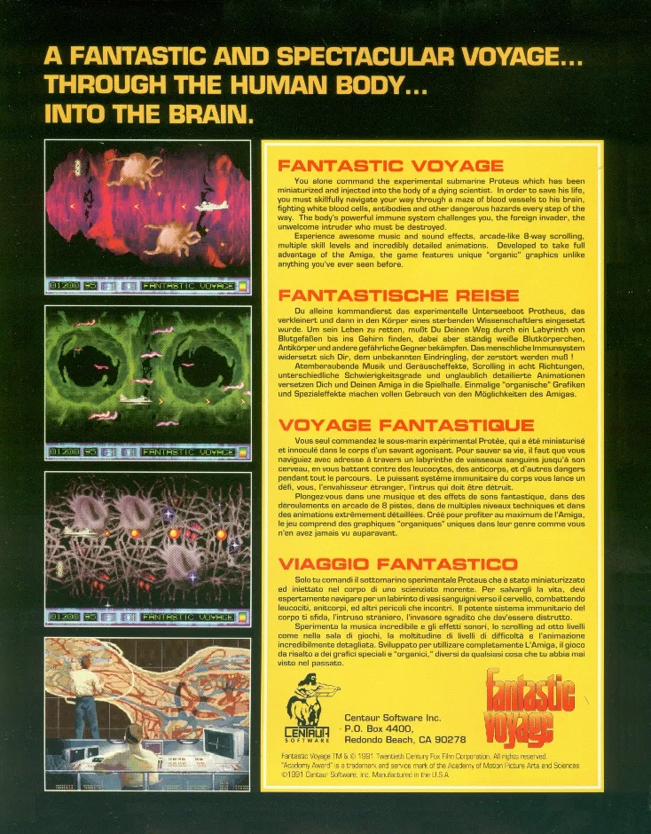 Fantastic Voyage box back