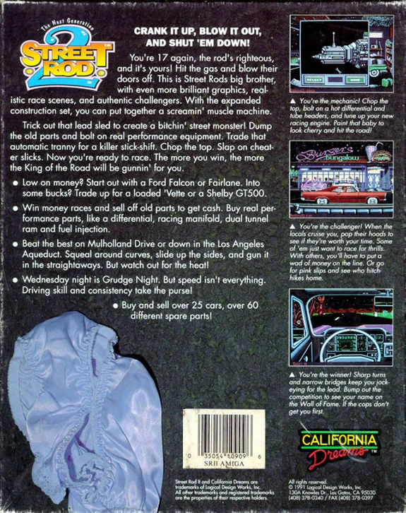 Street Rod 2 box back