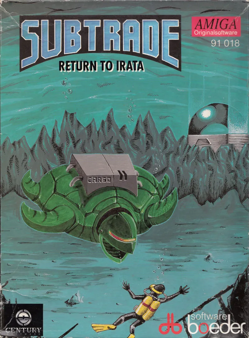 Sub Trade: Return to Irata cover art for Commodore Amiga