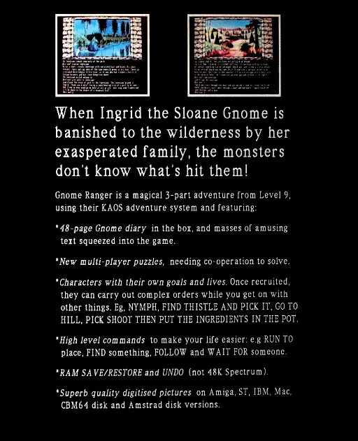 Gnome Ranger box back