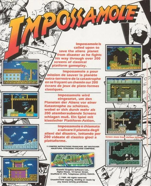 Impossamole box back