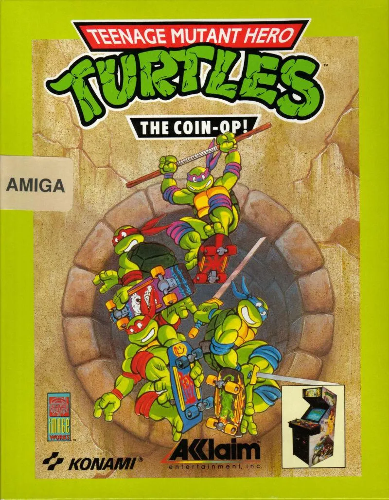 Teenage Mutant Hero Turtles: The Coin-Op! box art