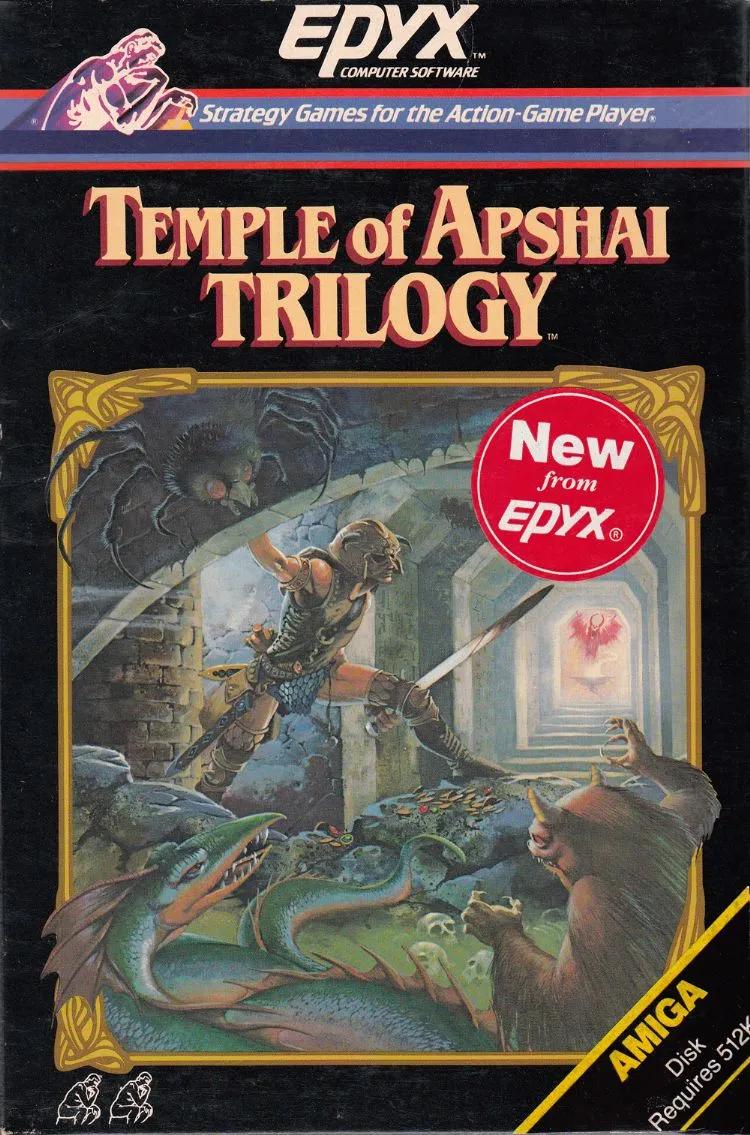 Temple of Apshai Trilogy box art