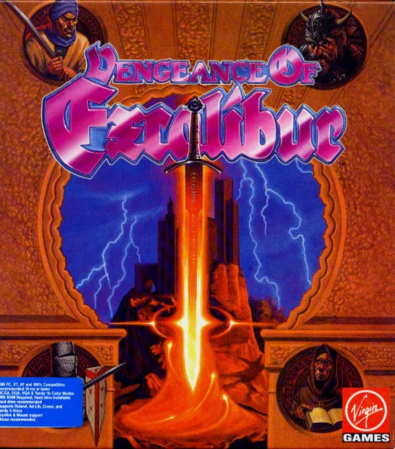 Vengeance of Excalibur box art