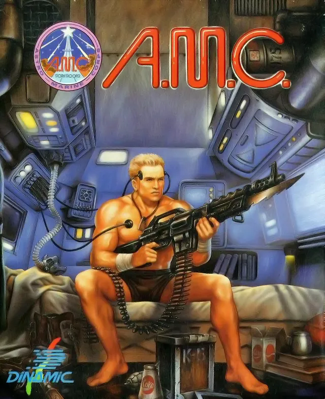 A.M.C.: Astro Marine Corps box art