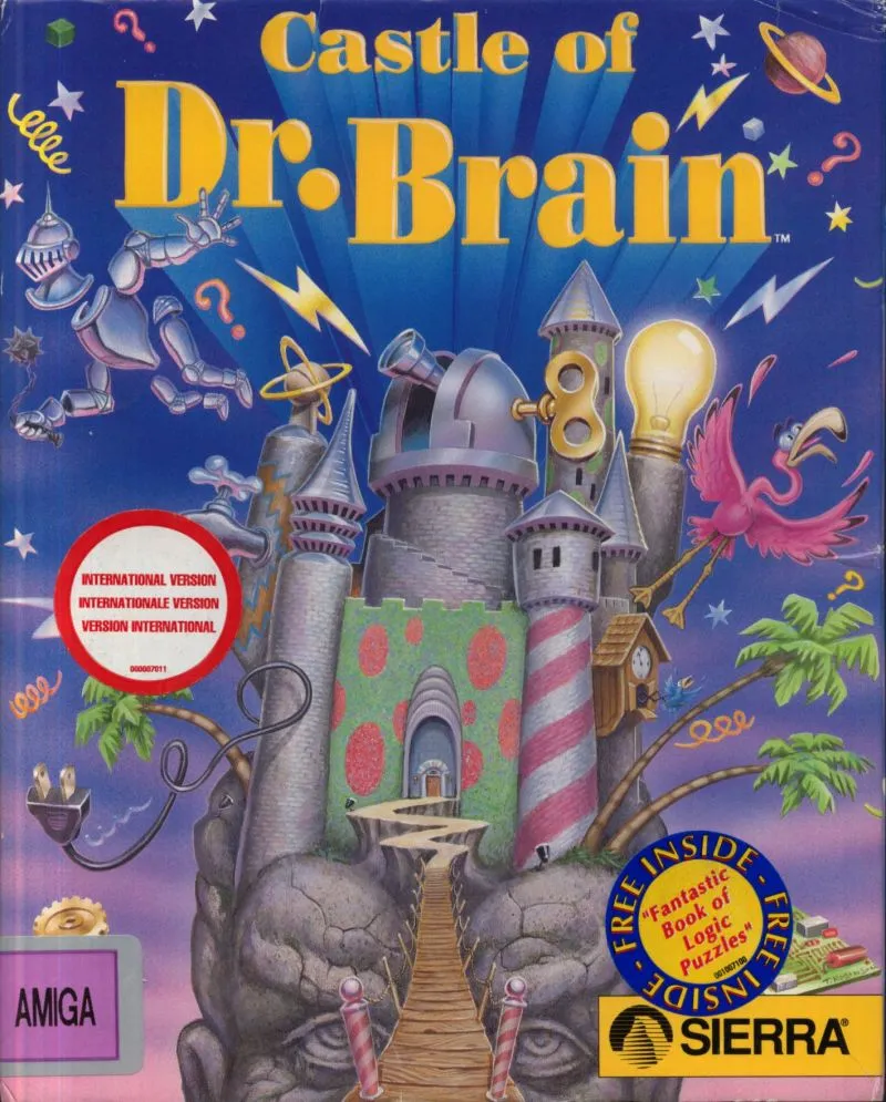 Castle of Dr. Brain box art