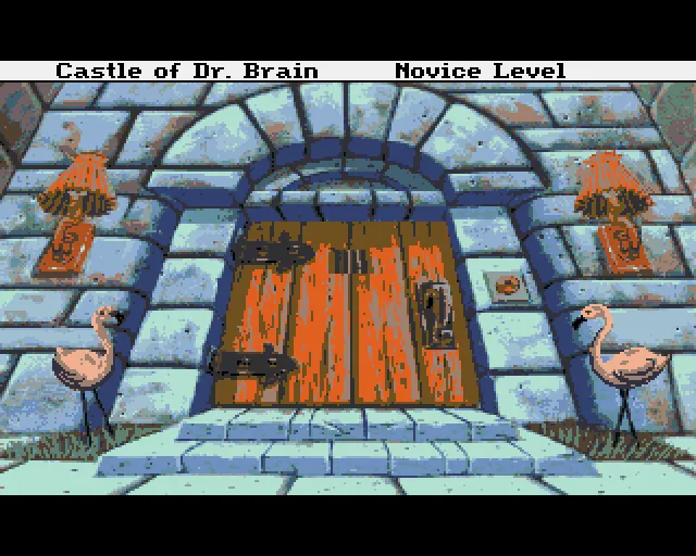Backdrop artwork for Castle of Dr. Brain