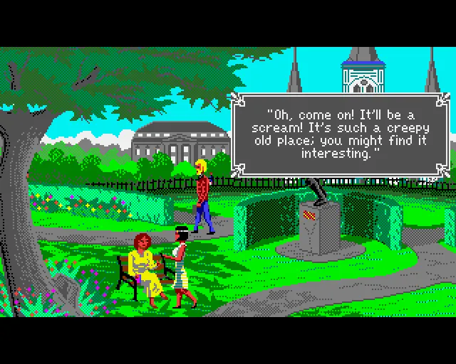 Backdrop artwork for The Colonel's Bequest