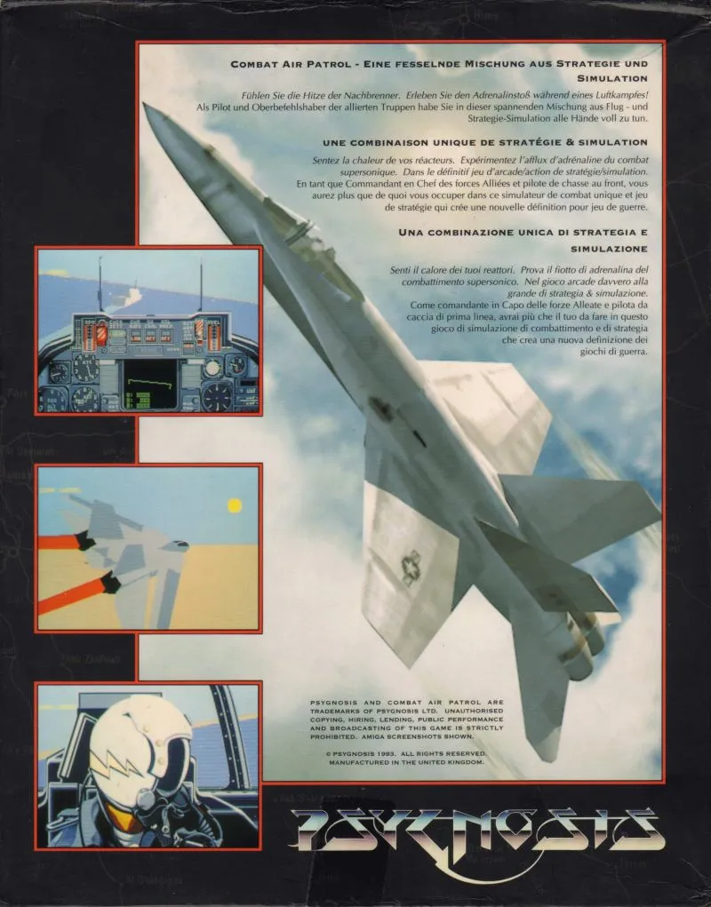 Combat Air Patrol box back