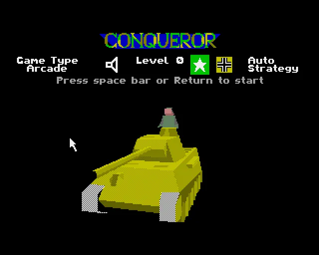 Backdrop artwork for Conqueror