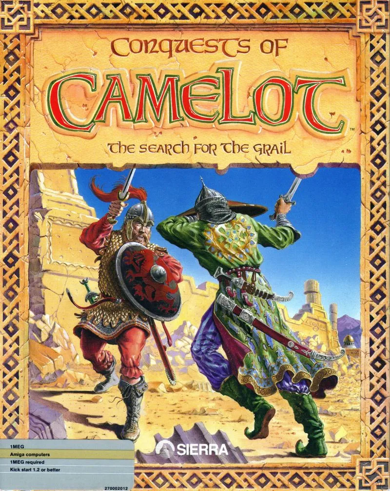 Conquests of Camelot: The Search for the Grail box art