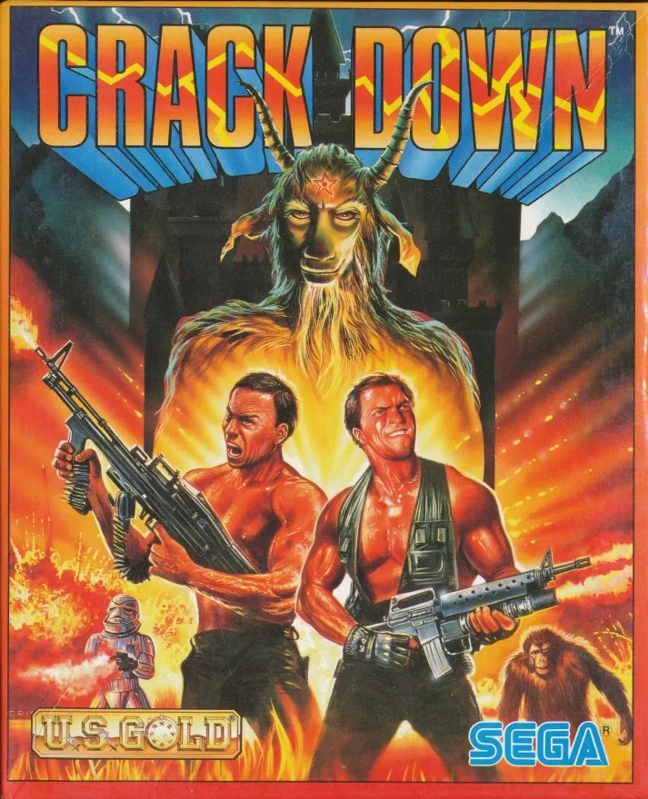 Crack Down box art