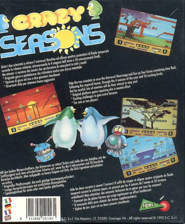 Crazy Seasons box back