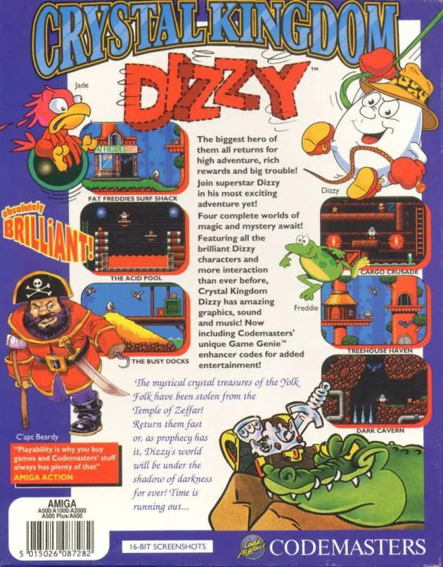 Crystal Kingdom Dizzy box back