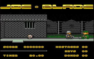 Backdrop artwork for Joe Blade