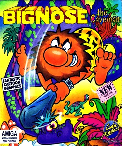 Big Nose the Caveman box art