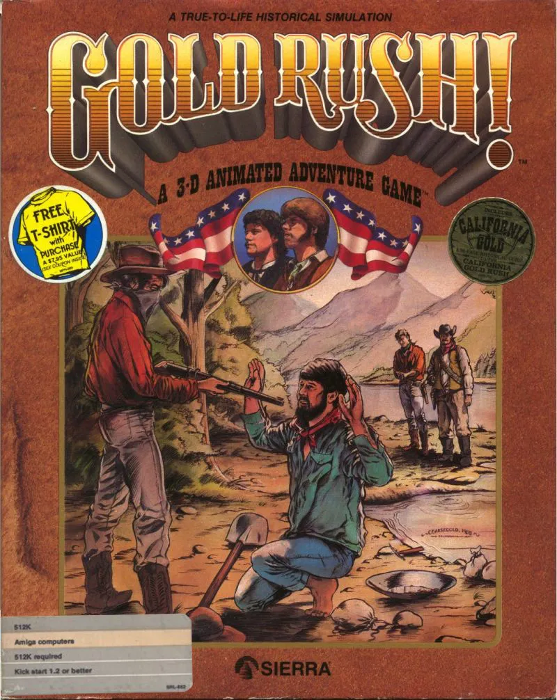 Gold Rush! box art
