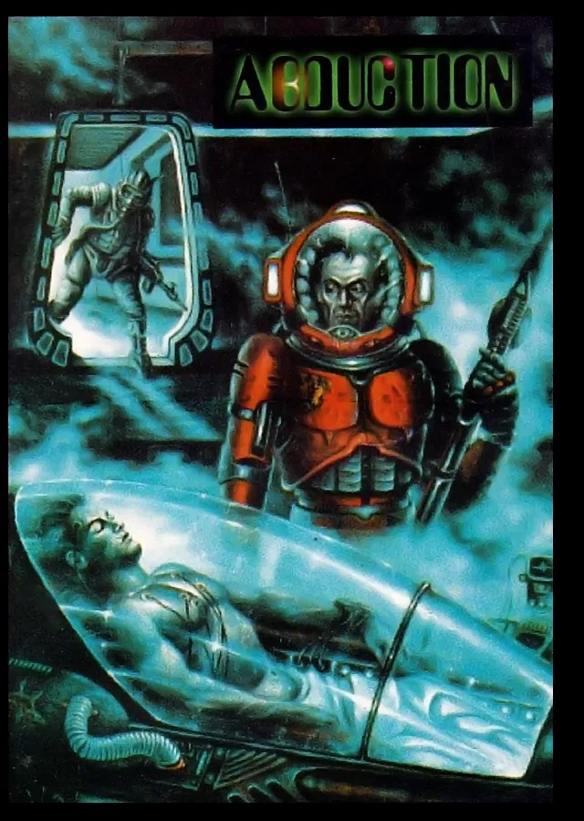 Abduction cover art for Commodore Amiga