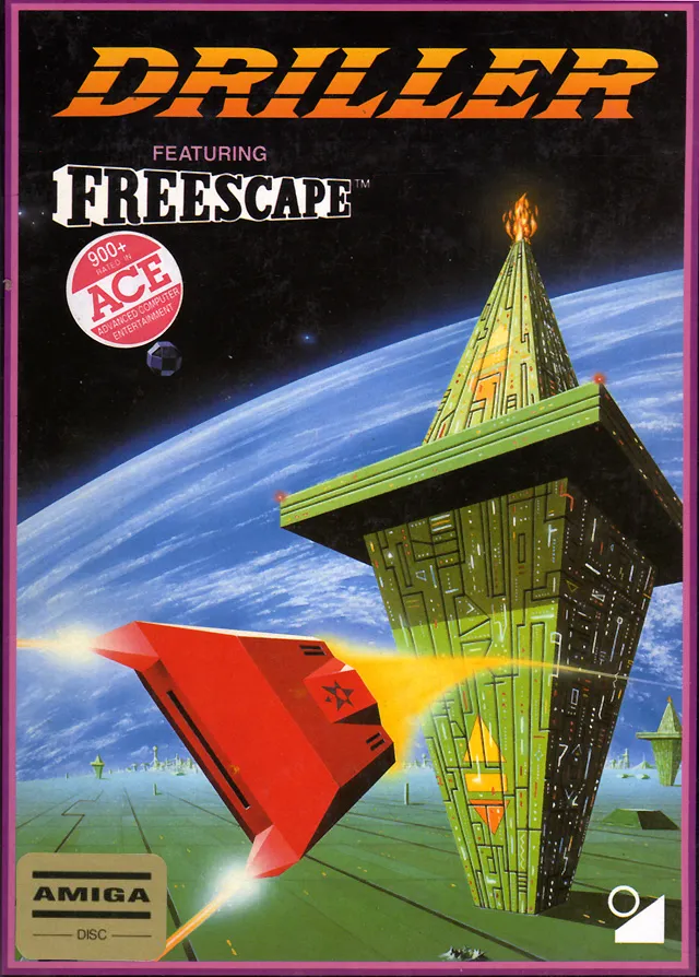 Driller box art
