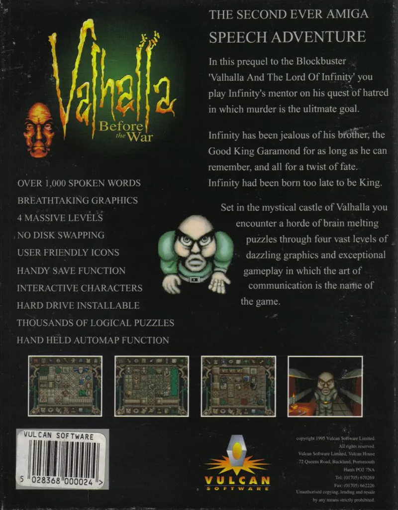 Valhalla: Before the War box back