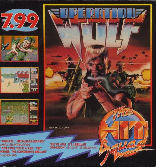 Operation Wolf box art