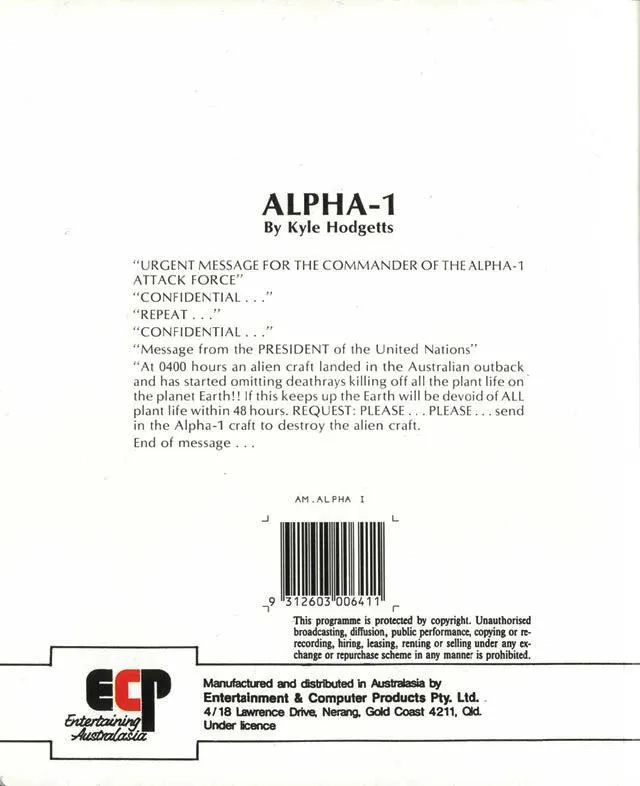 Alpha-1 box back