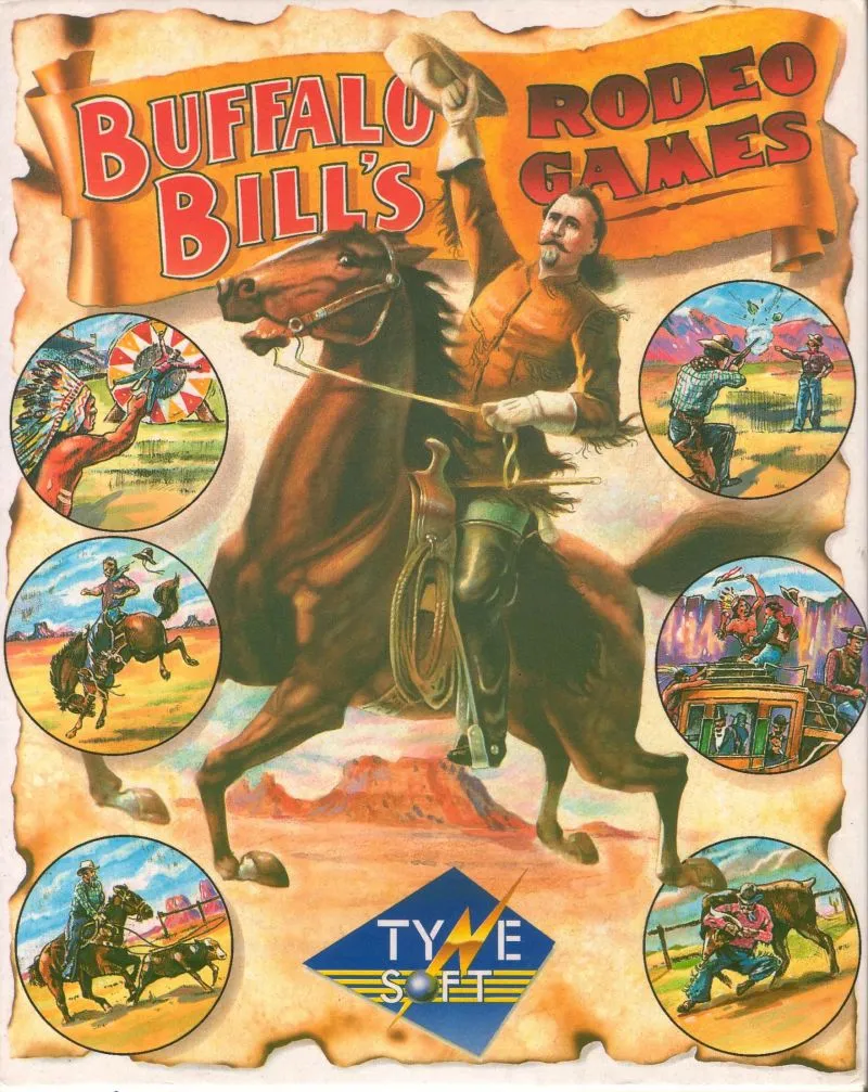Buffalo Bill's Rodeo Games box art