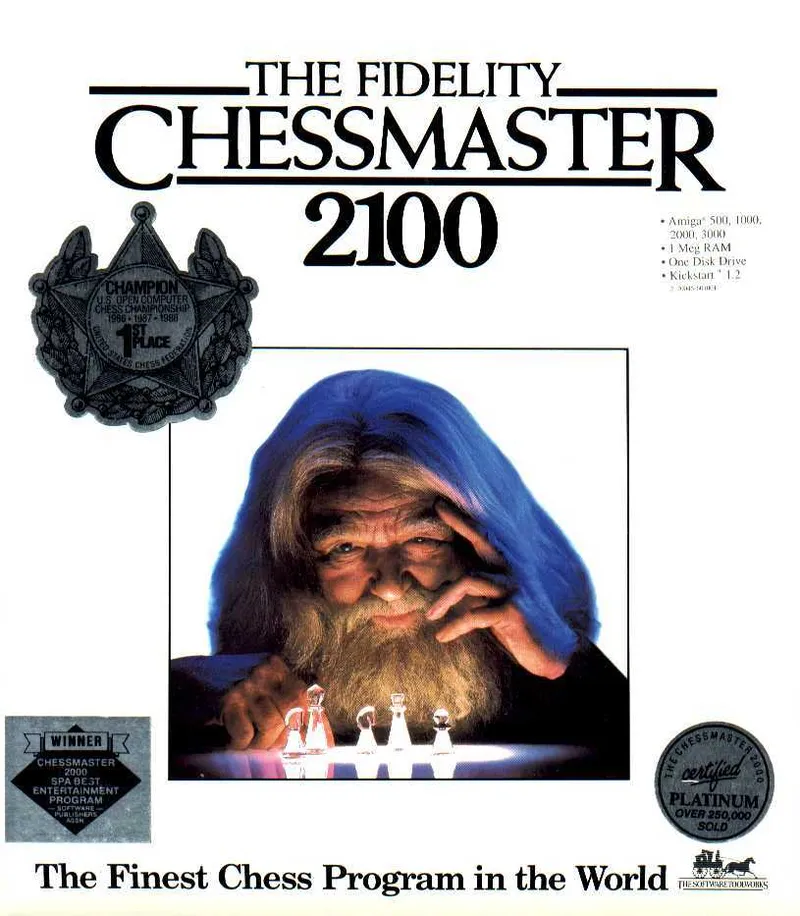 The Fidelity Chessmaster 2100 box art