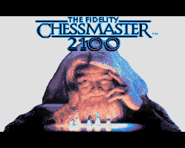 The Fidelity Chessmaster 2100 screenshot