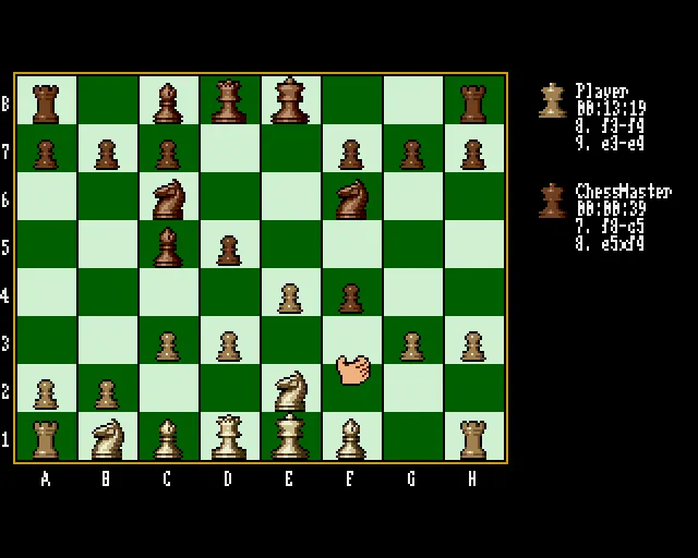 Backdrop artwork for The Fidelity Chessmaster 2100