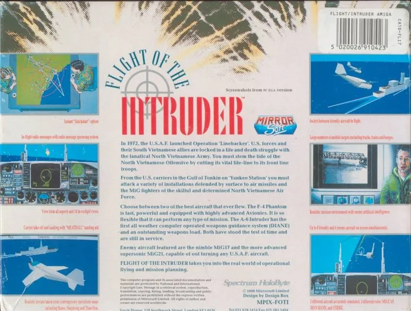 Flight of the Intruder box back