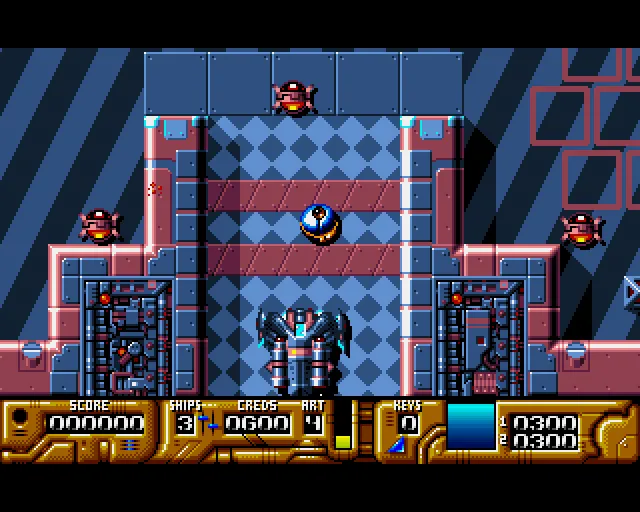 Backdrop artwork for Galactic Warrior Rats