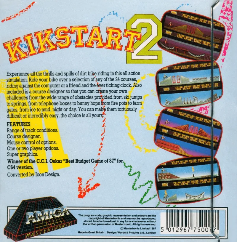Kikstart 2 box back
