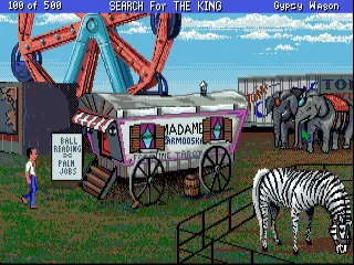Les Manley in: Search for the King screenshot