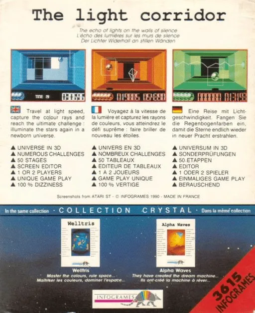 The Light Corridor box back