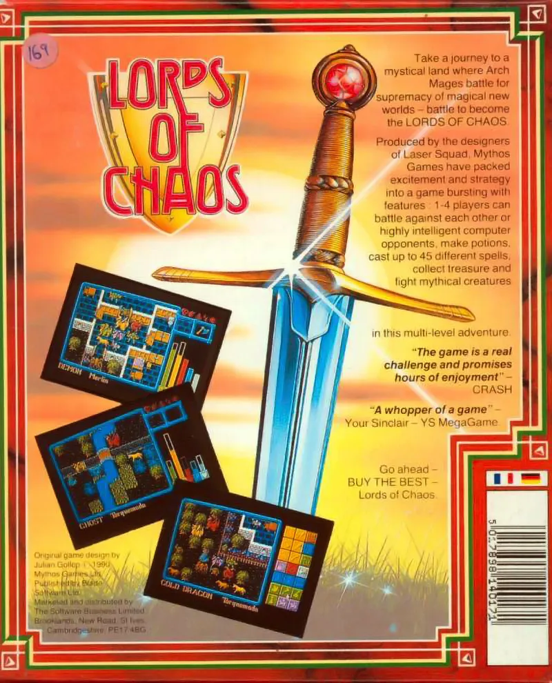 Lords of Chaos box back