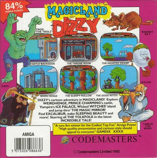 Magicland Dizzy box back