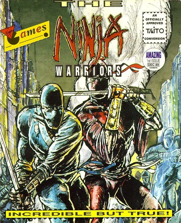 The Ninja Warriors box art