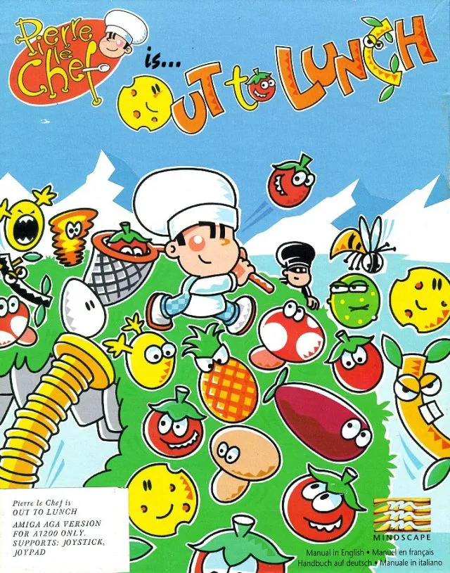 Pierre le Chef is... Out to Lunch box art